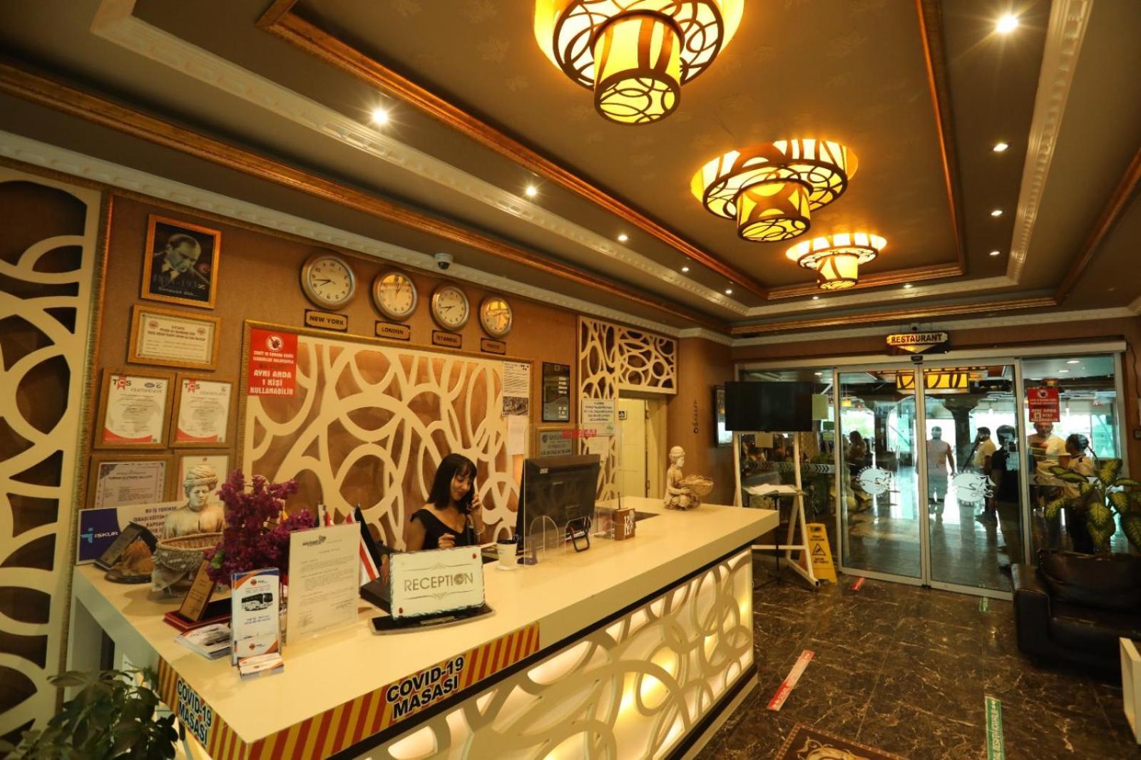 Unluselek Hotel Анамур Екстериор снимка